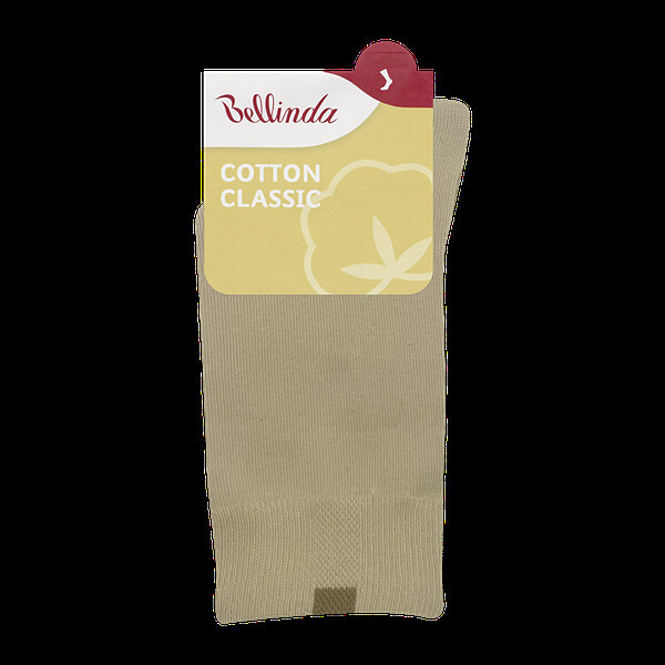 Dámske bavlnené ponožky COTTON CLASSIC SOCKS - BELLINDA - béžová 35 - 38