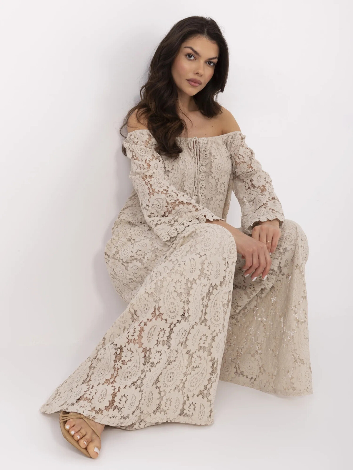 Nohavice MI SP 88501.81 béžové jedna velikost