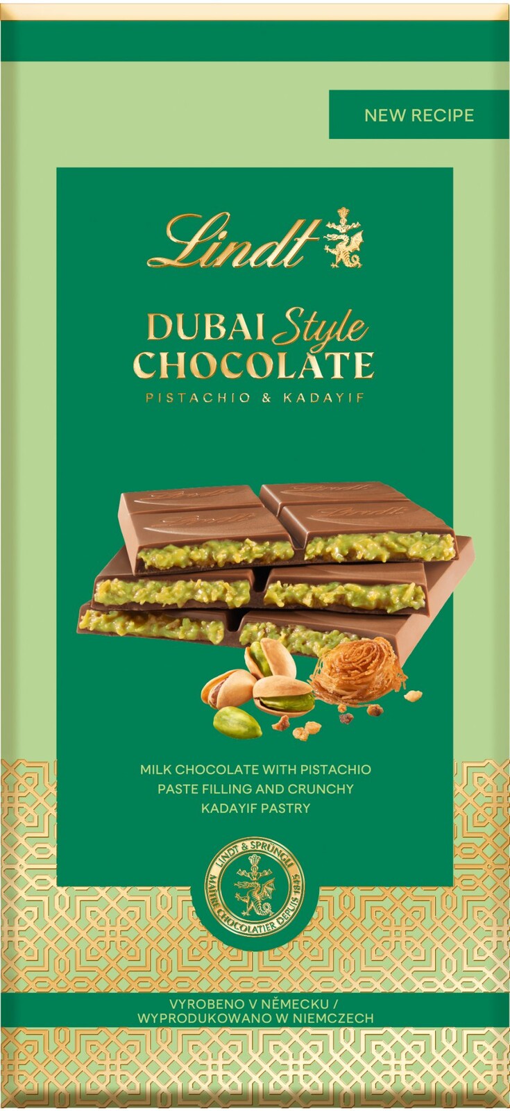 LINDT Dubai Style Chocolate 145 g