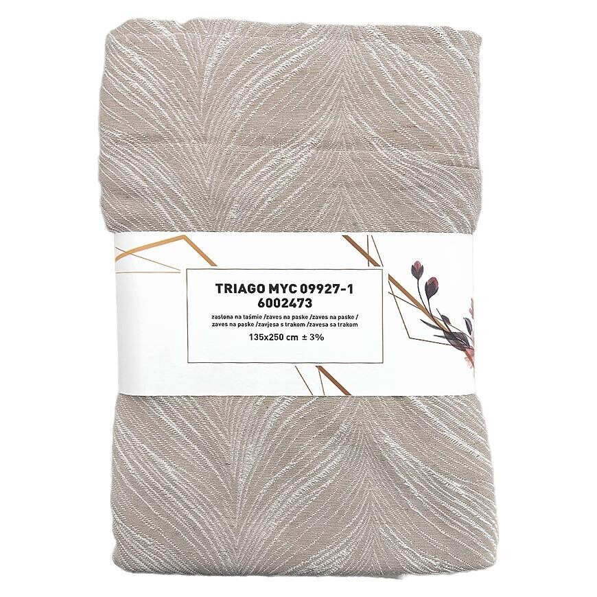 Záves na páske Triago MYC09927/1 135x250 cm ružový