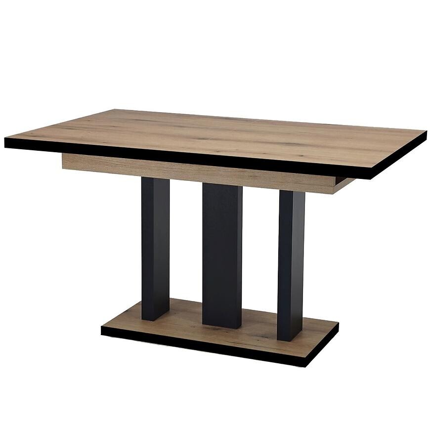 Rozkladací stôl Appia Black 210 dub evoke