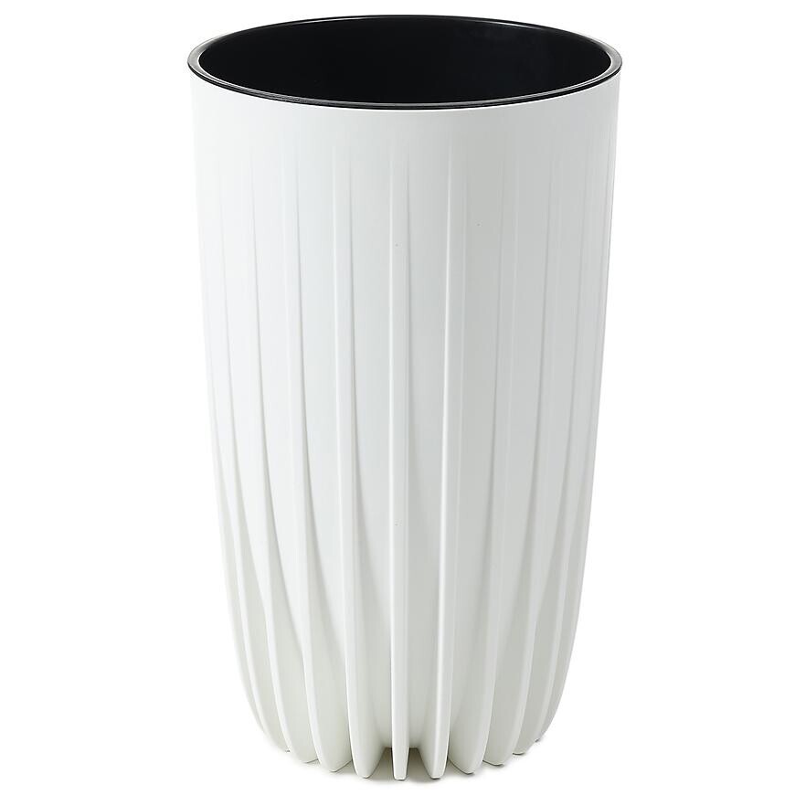 Vysoký kvetináč MIRA 250 biely