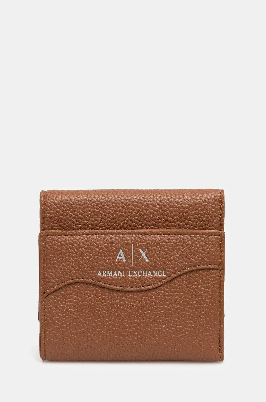 Peňaženka Armani Exchange dámska, šedá farba