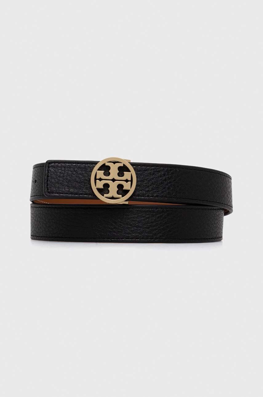 Obojstranný kožený opasok Tory Burch 1