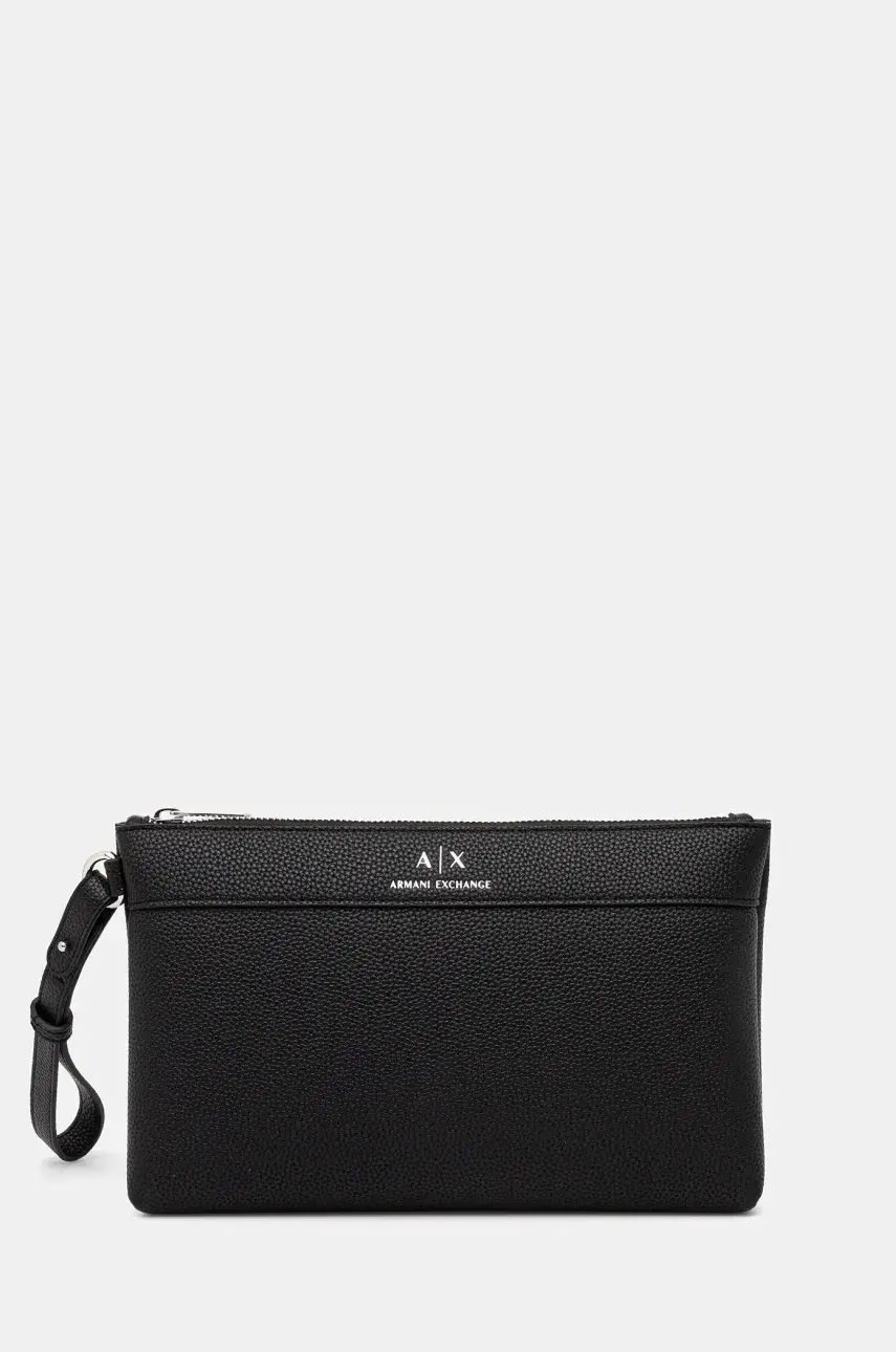 Malá taška Armani Exchange čierna farba, XW001197 AF13676