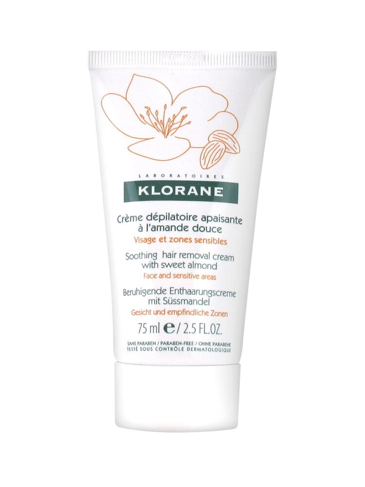 Klorane Upokojujúci depilačný krém (Soothing Hair Removal Cream) 75 ml
