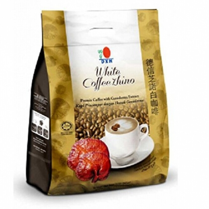 Káva biela DXN White Coffee Zhino 12 sáčkov - min. trvanlivosť do 30.4.2025