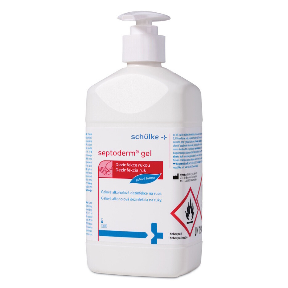 SEPTODERM Gél 500 ml s dávkovačom, poškodený obal
