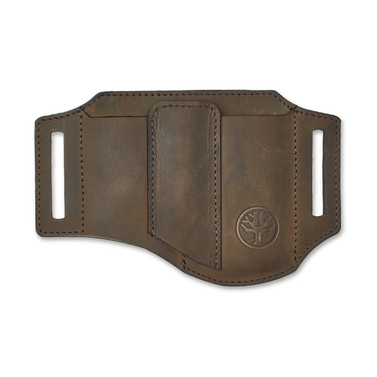 Kožené puzdro na 3 predmety Böker Leather Holster ED-Three - hnedé