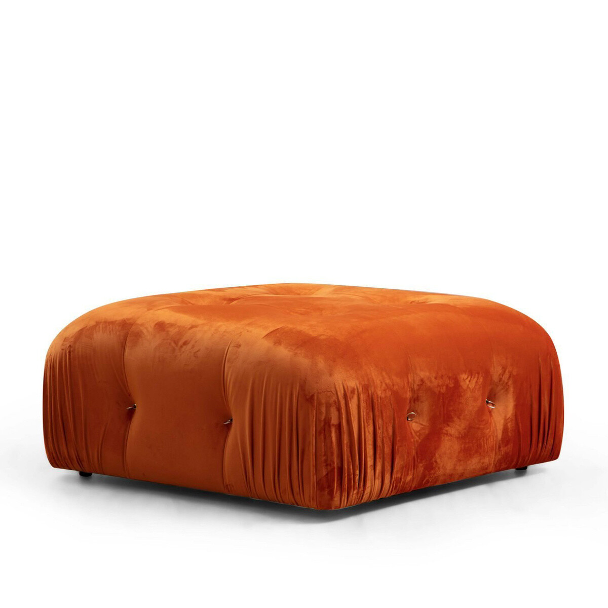 Taburette Bubble Pouffe Orange