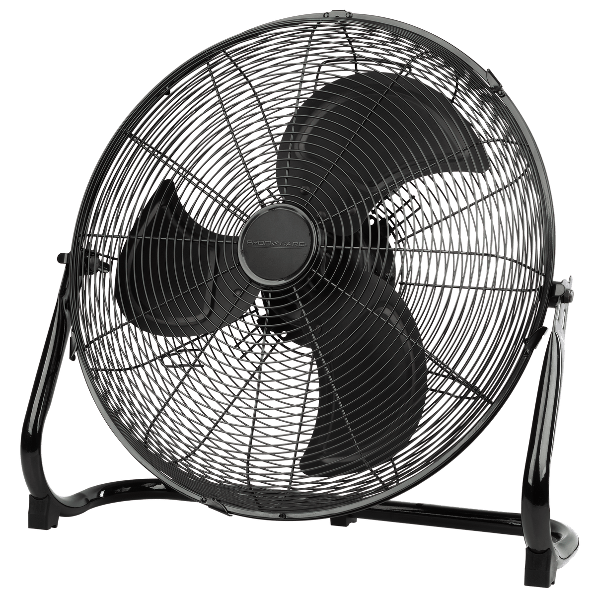 Kovový podlahový ventilátor ProfiCare VL 3066 BK,čierny