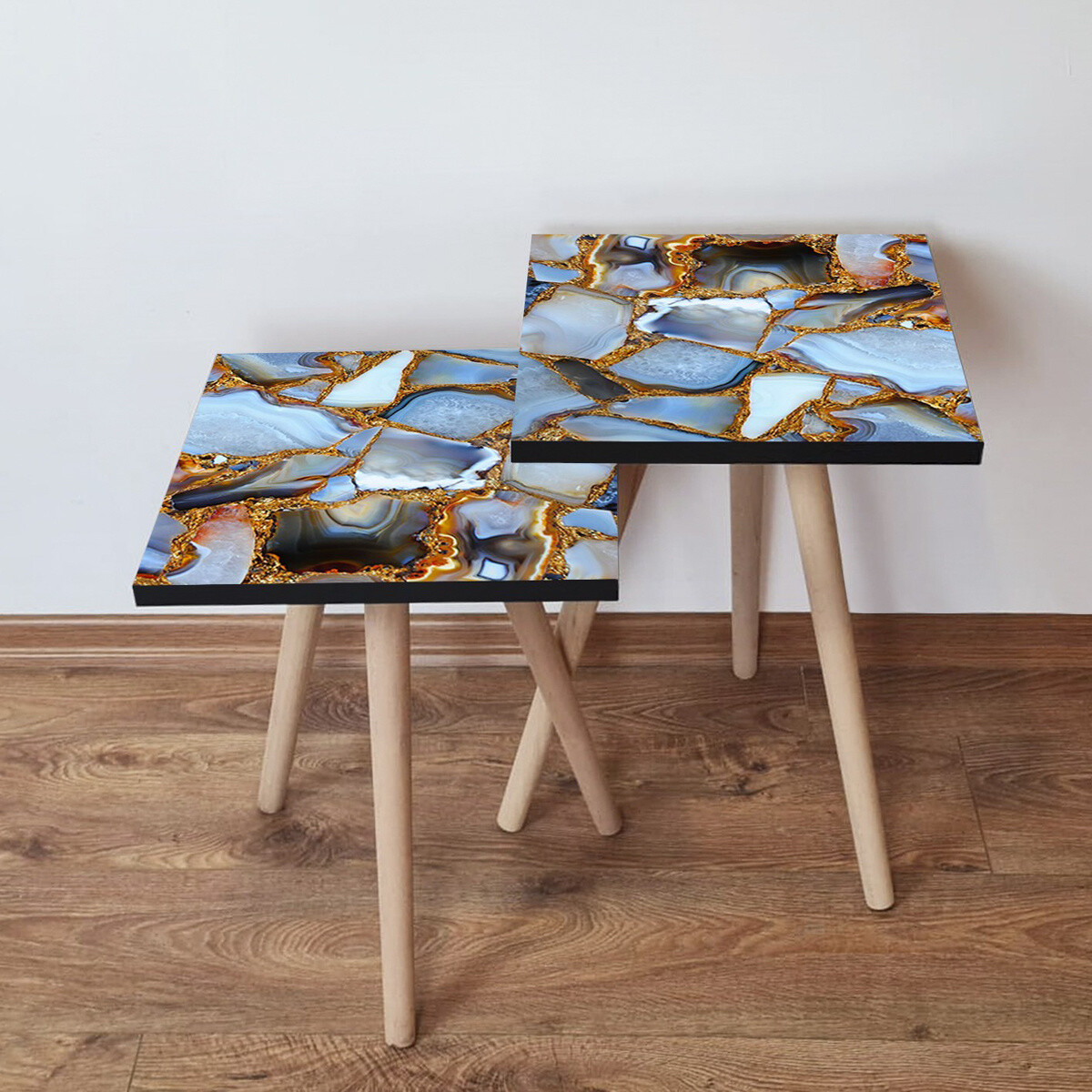 Skladací stôl 2SHP Multicolor, 2 ks