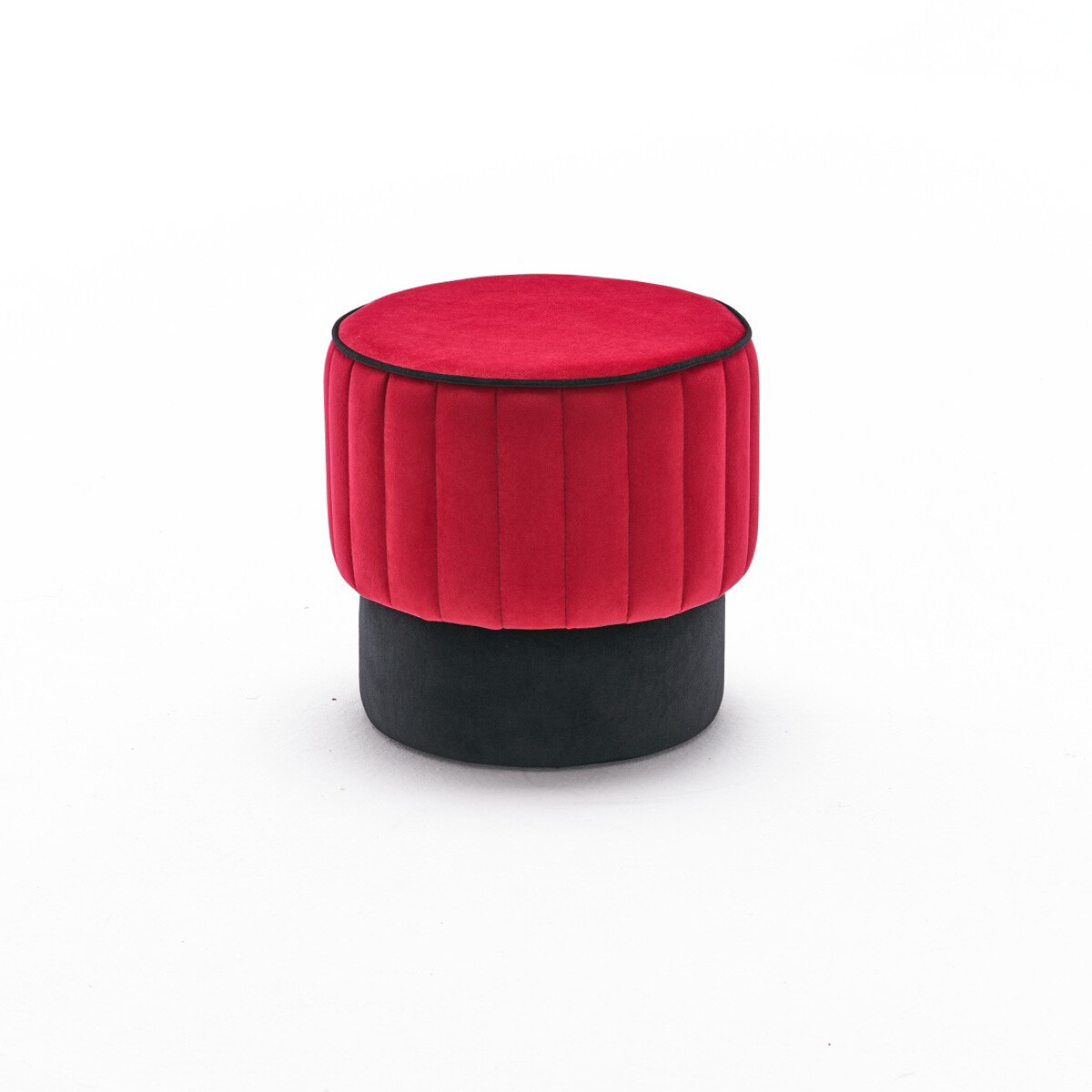 Stolička Rose Pouf Red