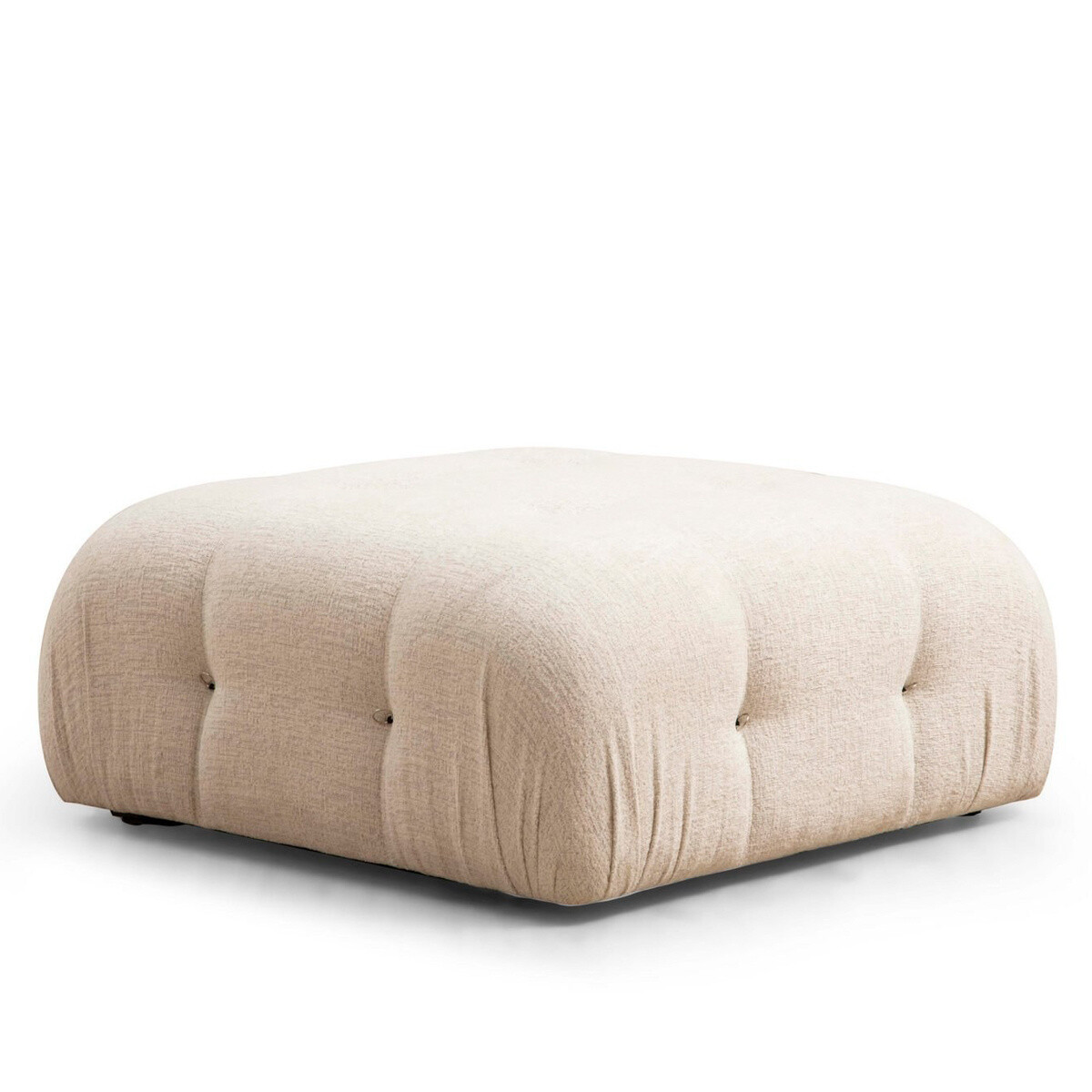 Taburette Bubble Pouffe Cream Bouclette