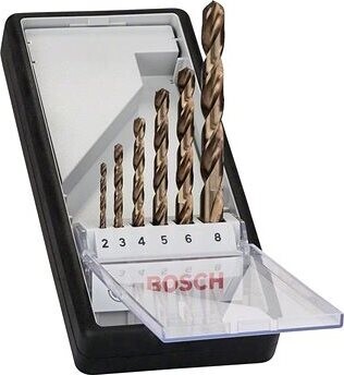 BOSCH 6-dielna sada vrtákov RL-kov. HSS-Co,135° 2.607.019.924