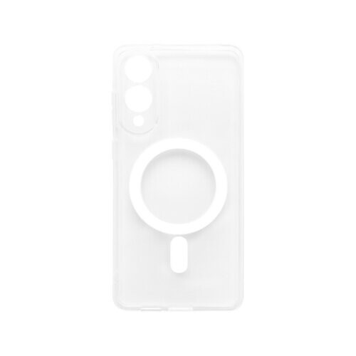 Sturdo silikónové puzdro Samsung Galaxy S25 Edge, priehľadné (Magsafe)