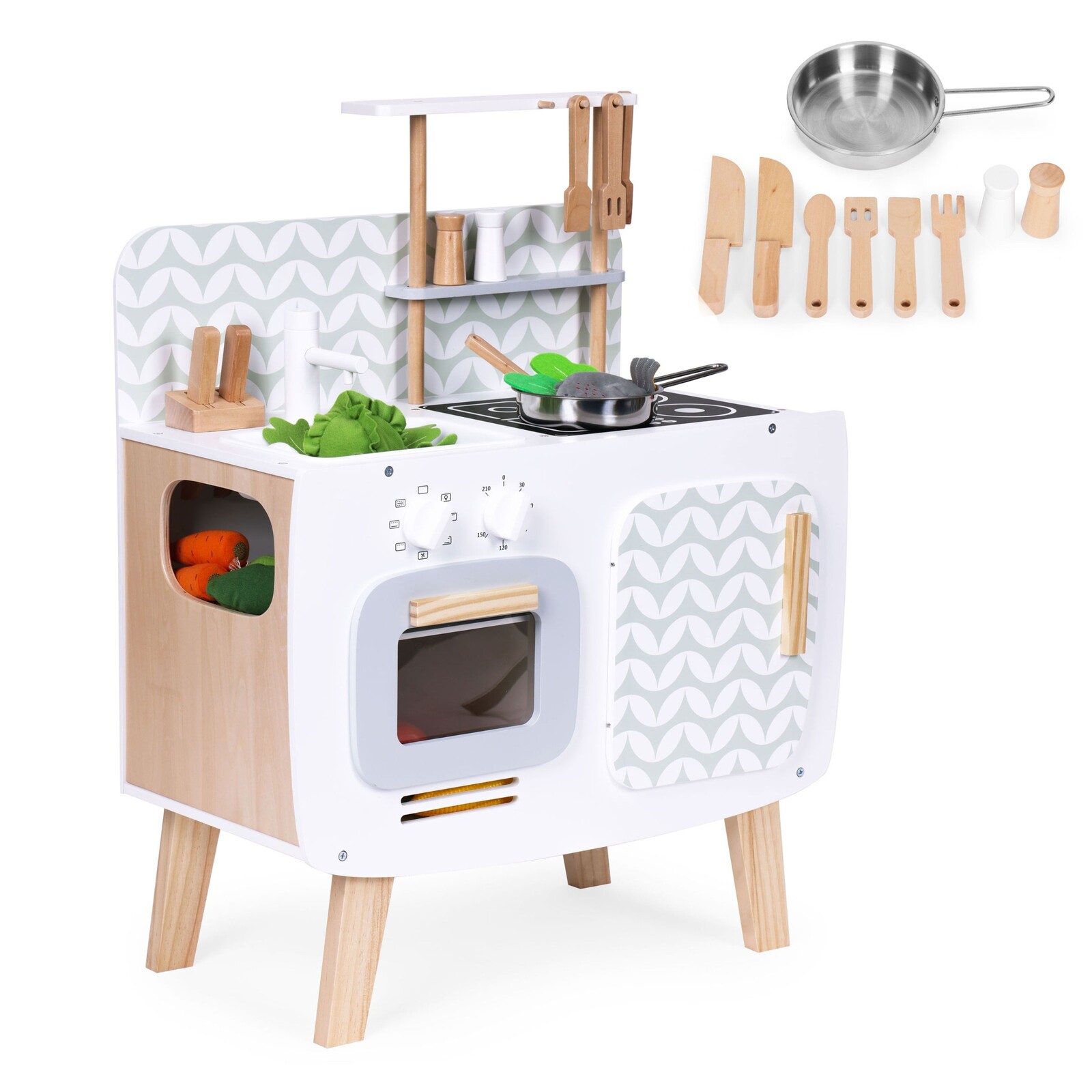 Dětská kuchyňka CHEFI ECOTOYS bílá