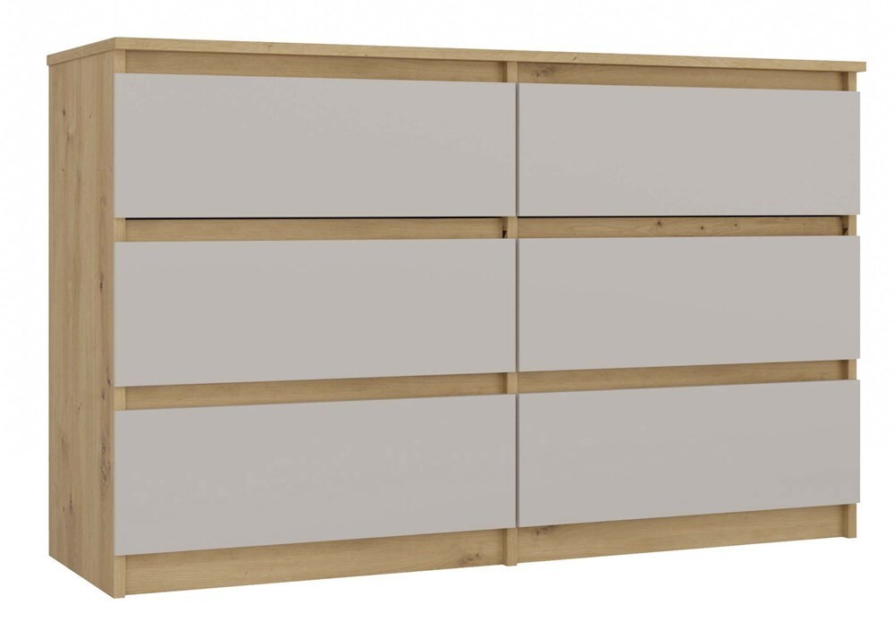 Komoda Malwa M6 120 cm dub artisan/kašmír
