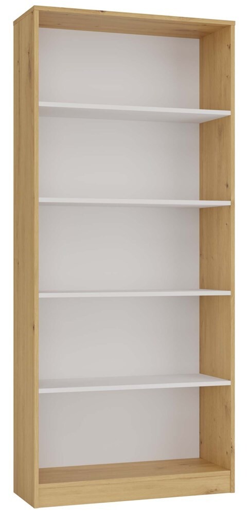 Regál Onyx R80 80 cm dub Artisan/bílý