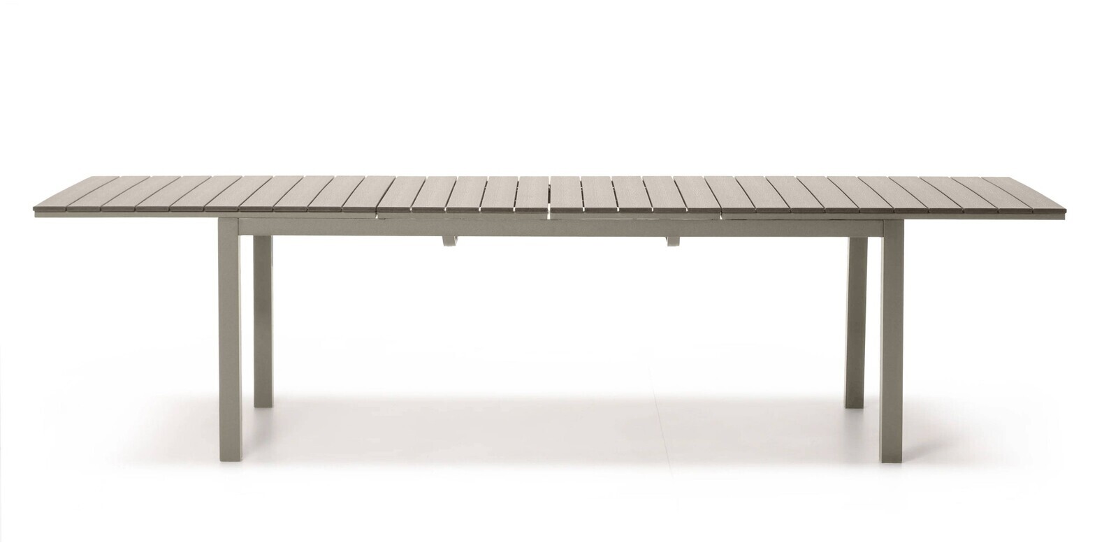 Rozkládací zahradní stůl Machio 200/250/300 cm béžovo-šedý
