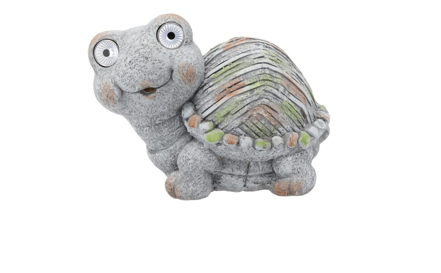 Solární LED figurka TURTLIE šedá