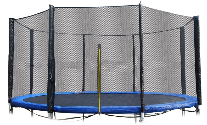 Venkovní ochranná síť na trampolínu Sepie 305 cm černá