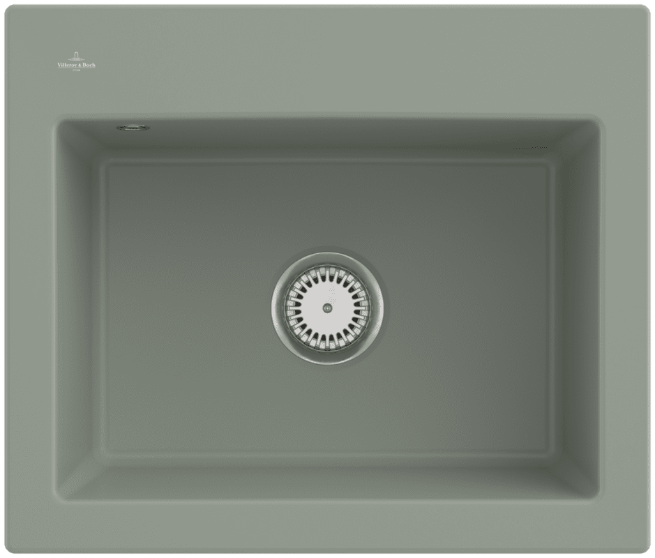 VILLEROY & BOCH VILLEROY & BOCH - Keramický drez Villeroy & Boch Subway 60 S, 330901R8, Morning Green 330901R8