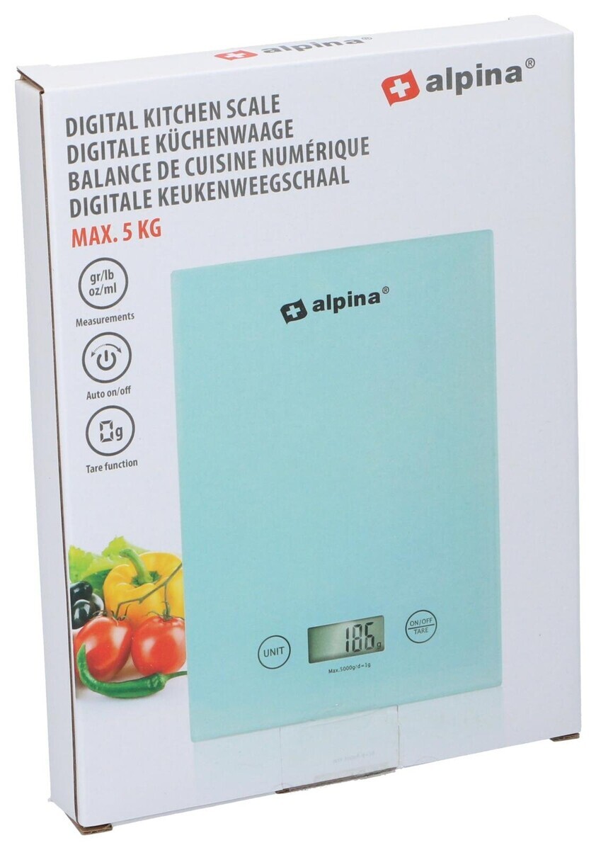 MAKRO - Váha kuchynská do 5kg Alpina