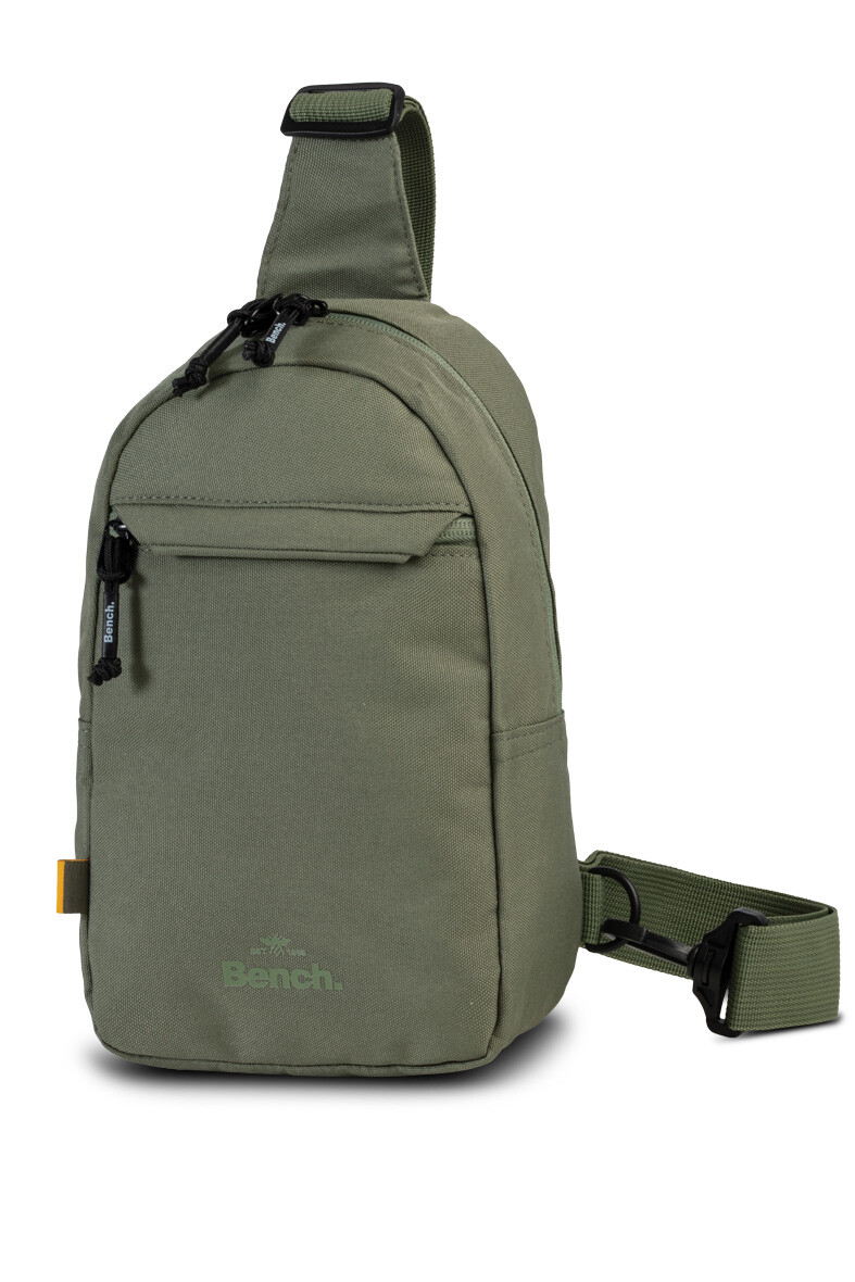 Bench. Pánska sling taška Bench Casual - khaki - 3 L