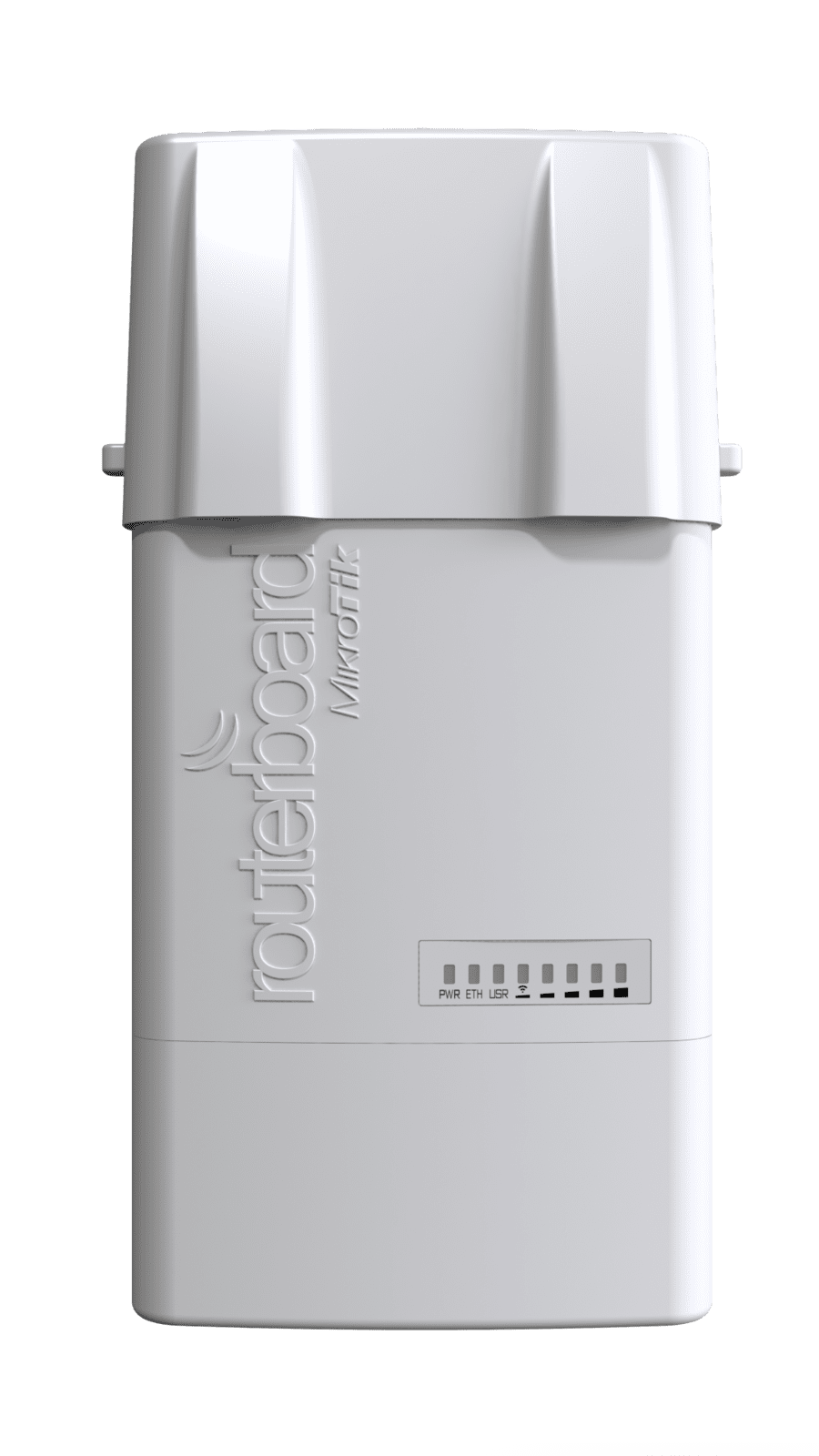 MIKROTIK RouterBOARD BaseBox 2 + L4 (600MHz, 64MB RAM, 1x LAN,1x2,4GHz 802.11bgn card, 2xMMCX, 3G) RB912UAG-2HPnD-OUT