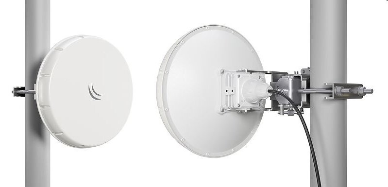 MikroTik RouterBOARD Wireless Wire nRAY 60GHz + L3 (1GHz, 256MB RAM, 1xGLAN, 1x 60GHz) outdoor kit nRAYG-60adpair