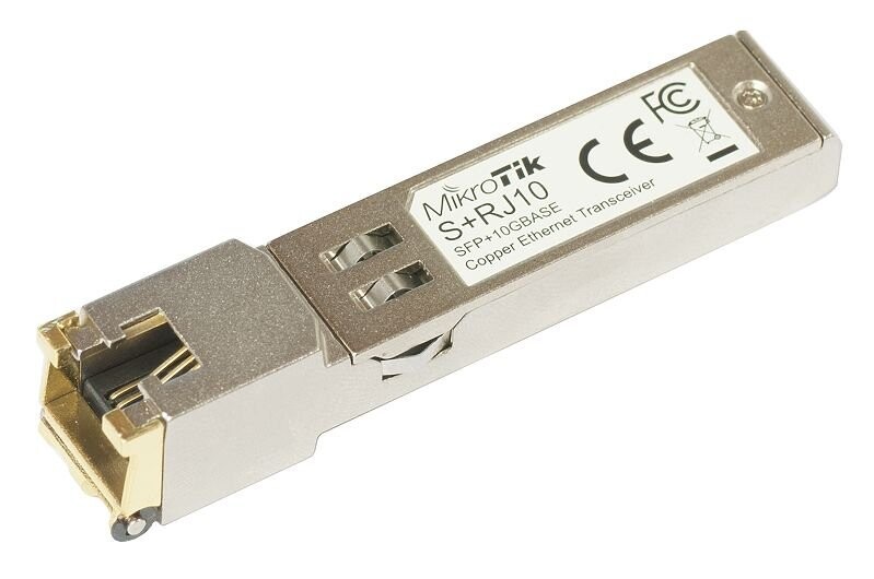 MIKROTIK SFP+ modul RJ45 101001000M2.5G5G10G copper module S+RJ10