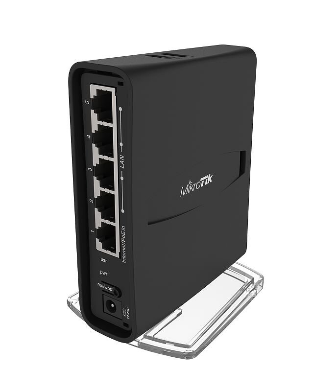 MikroTik RouterBOARD hAP AC2 + L4 (716MHz; 128MB RAM, 5xGLAN switch, 1x 2,4+5GHz 802.11ac plastic case, zdroj) RBD52G-5HacD2HnD-TC