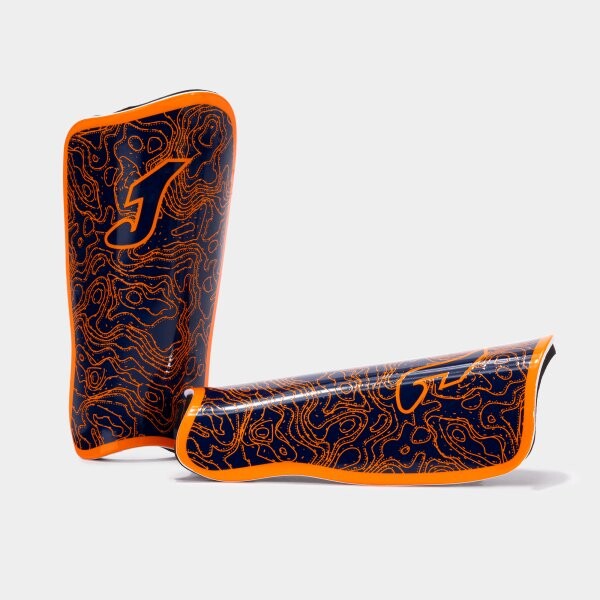 PANTHER SHIN GUARDS NAVY BLUE CORAL M