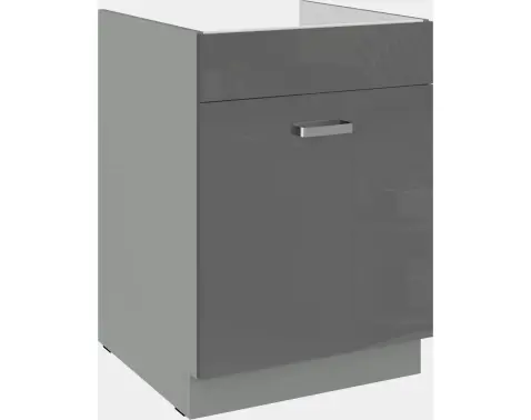 Kuchynská drezová skrinka Grey 60ZL, 60 cm%