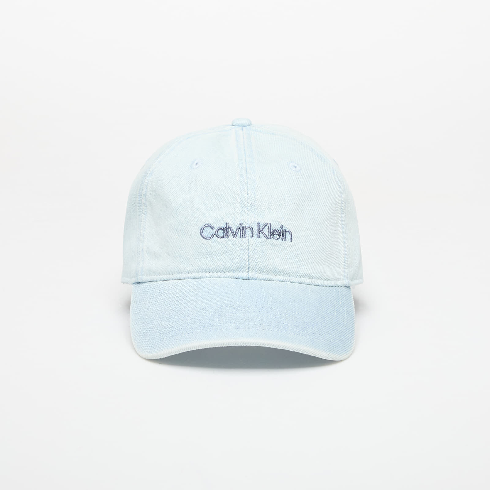 Šiltovka Calvin Klein Jeans Logo Embroidery Cap Light Wash Denim Universal