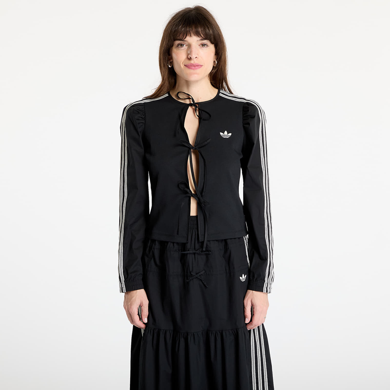 Top adidas Originals Summer Glow Blouse Black XL