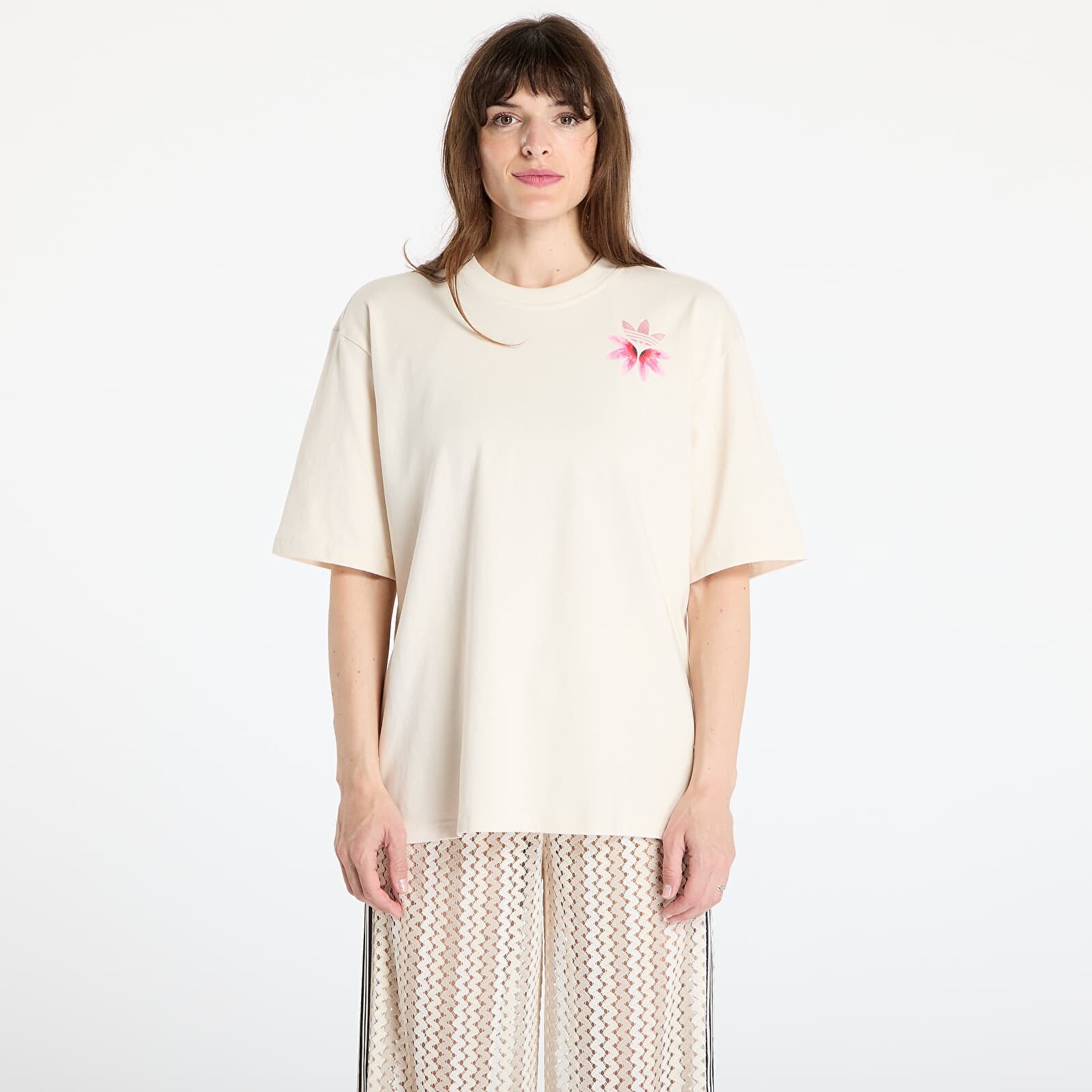 Tričko adidas Originals Summer Glow Graphic Tee Wonder White XS