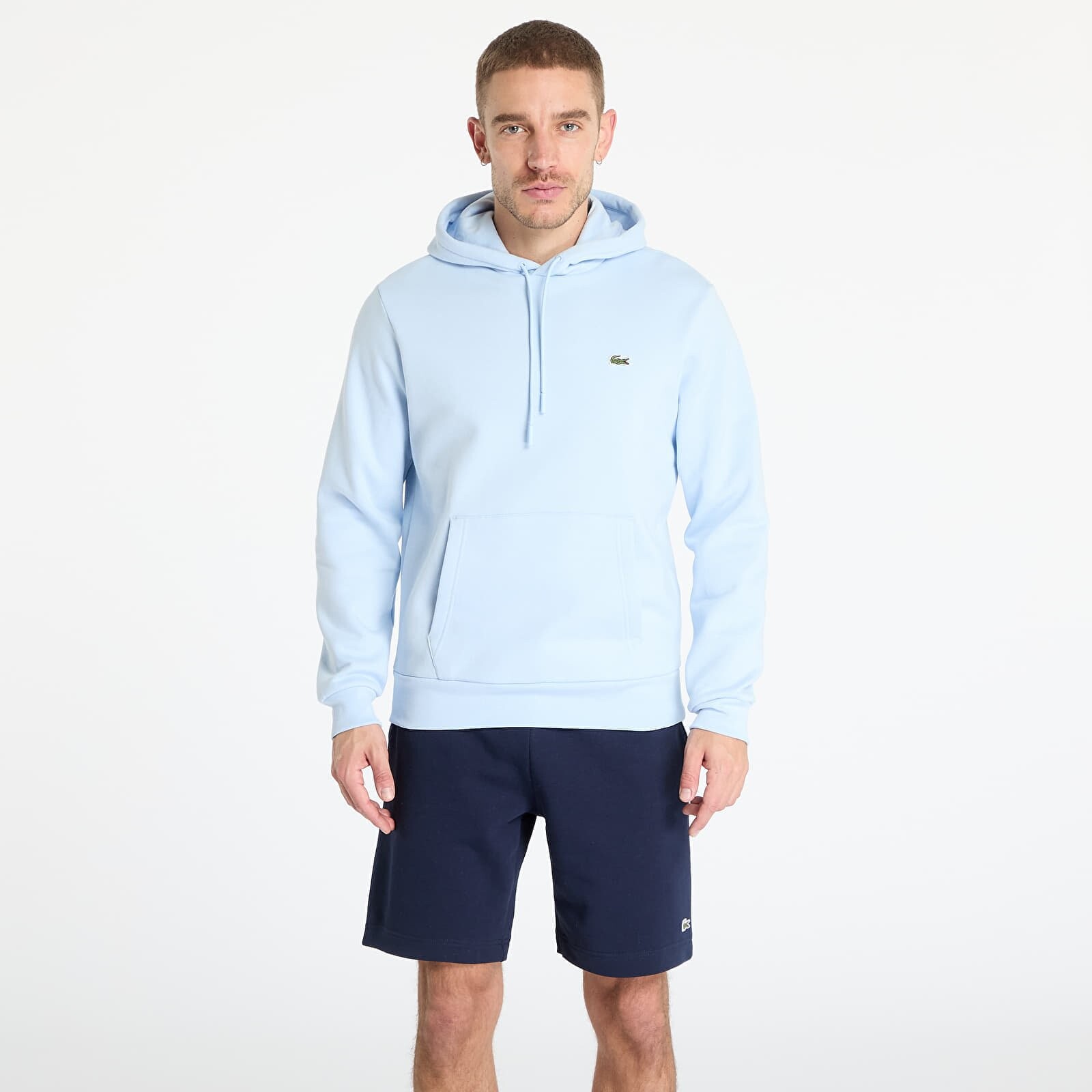 Mikina LACOSTE Brushed Fleece Rill L