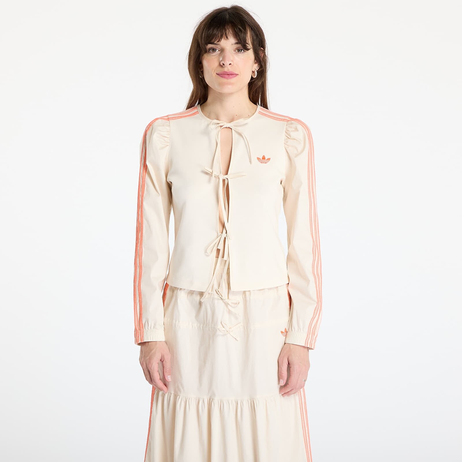 Top adidas Originals Summer Glow Blouse Wonder White XS