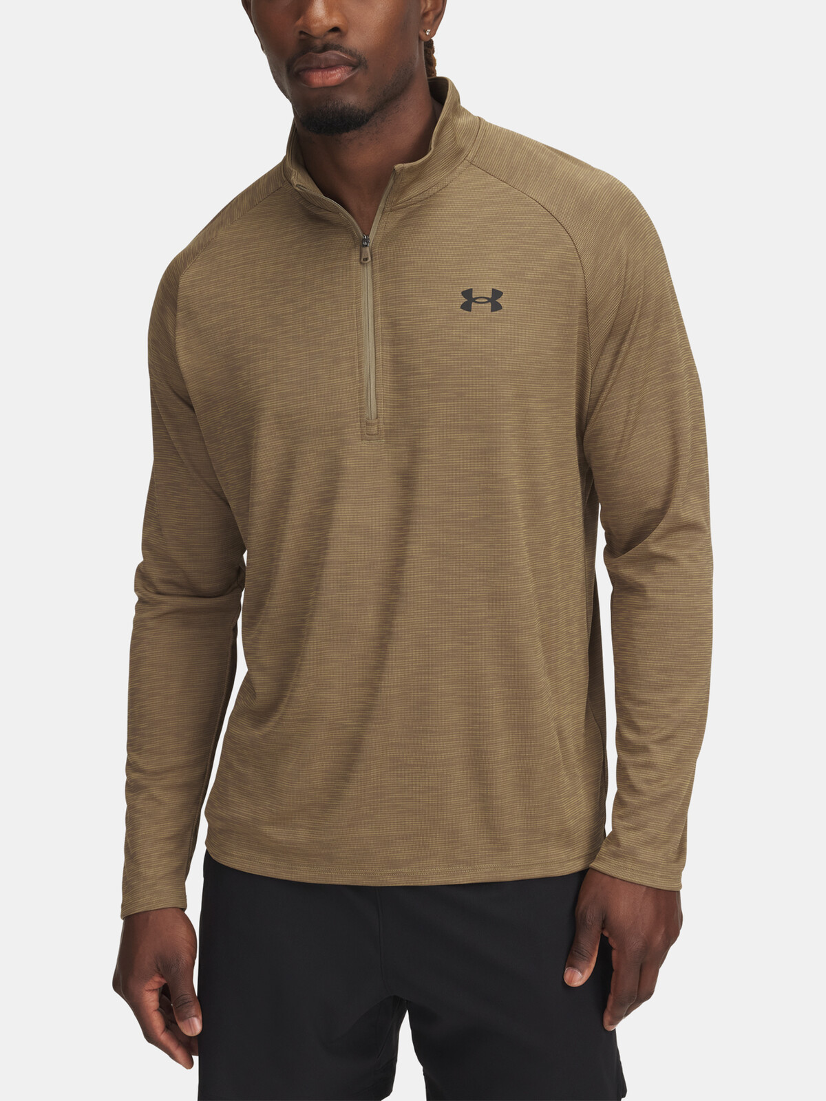 Men's T-shirt Under Armour UA Tech Textured 1/2 Zip - Men's