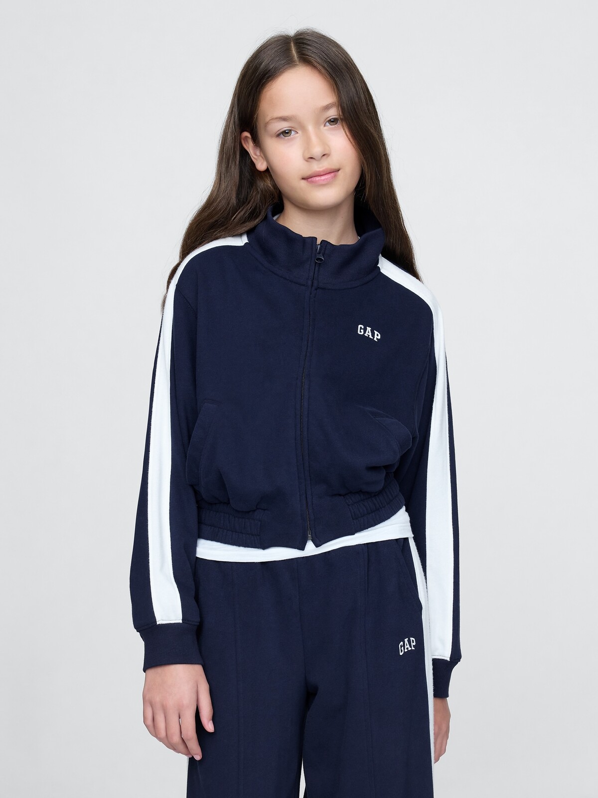 GAP Children's sweatshirt jacket Americana - Girls
