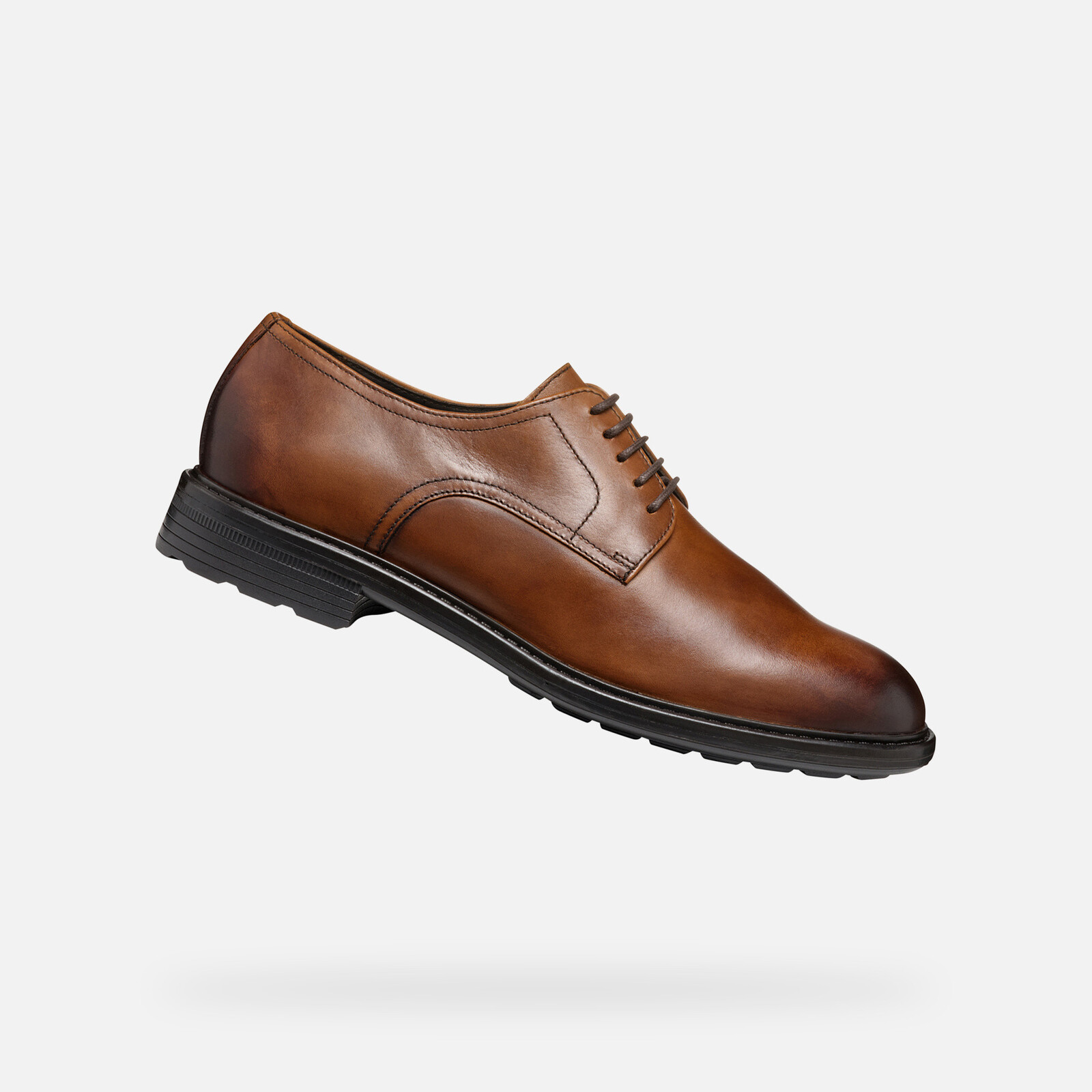 Brown Men's Casual Shoes Geox Walk Pleasure - Men