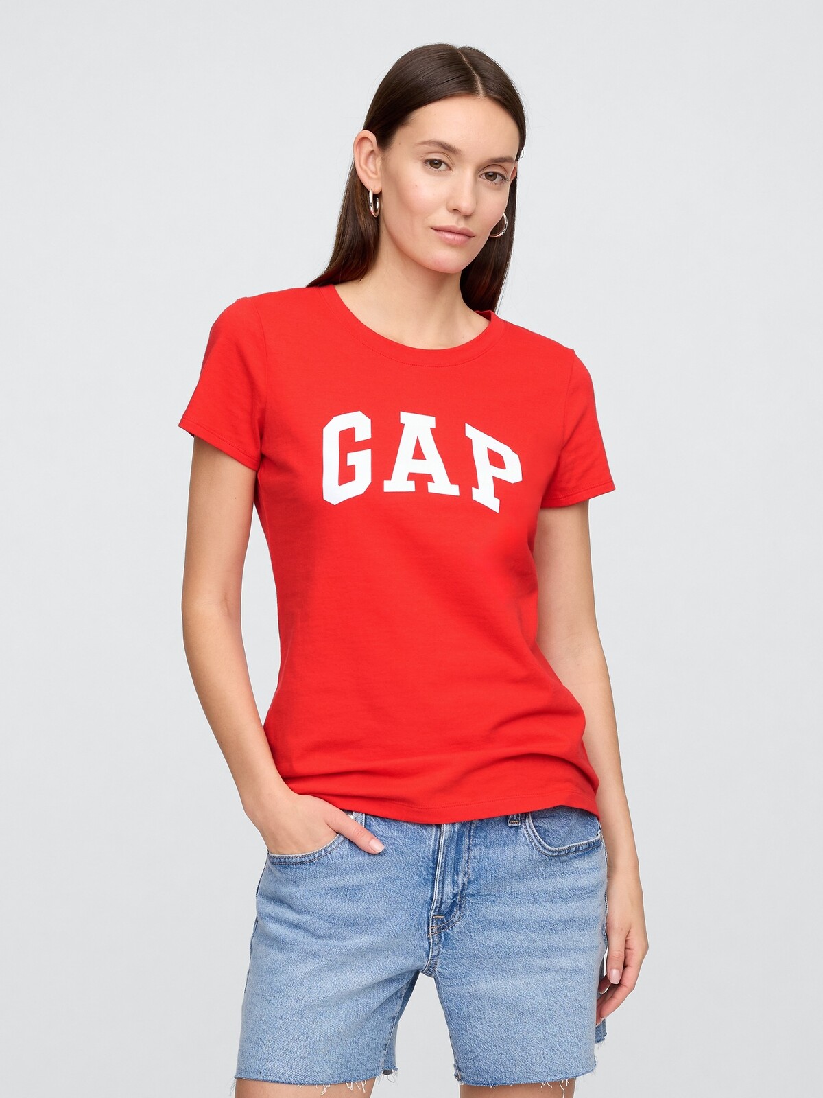 GAP T-shirt with Americana logo - Women's