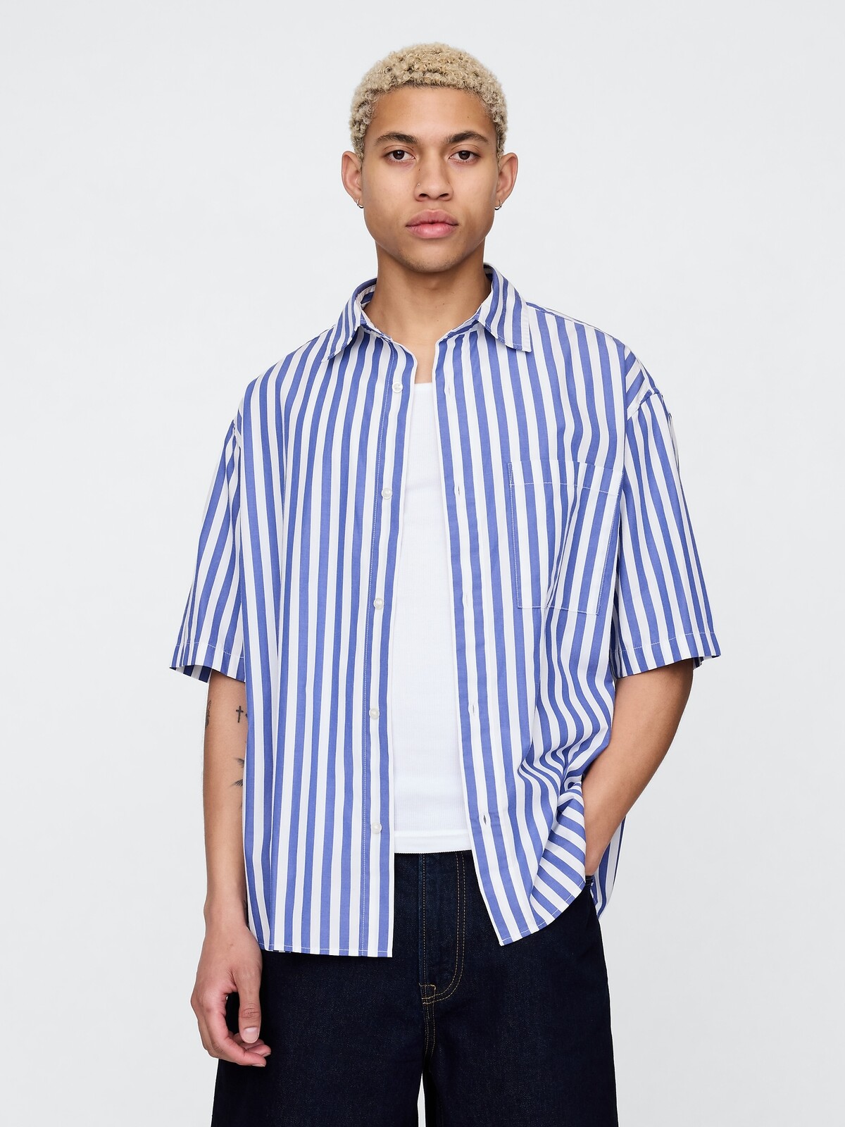 GAP Oversize poplin shirt - Men's