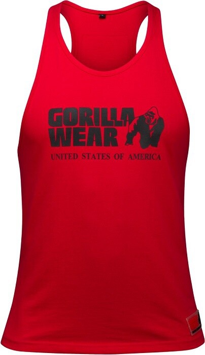 Gorilla wear pánske tielko classic tank top red