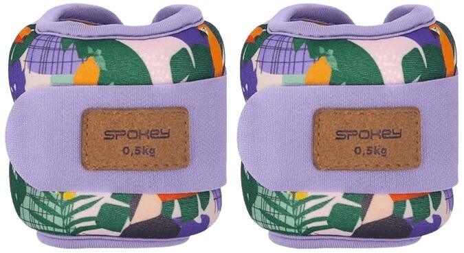 Spokey home jungle závažie na ruky a nohy - 2x 0,5 kg