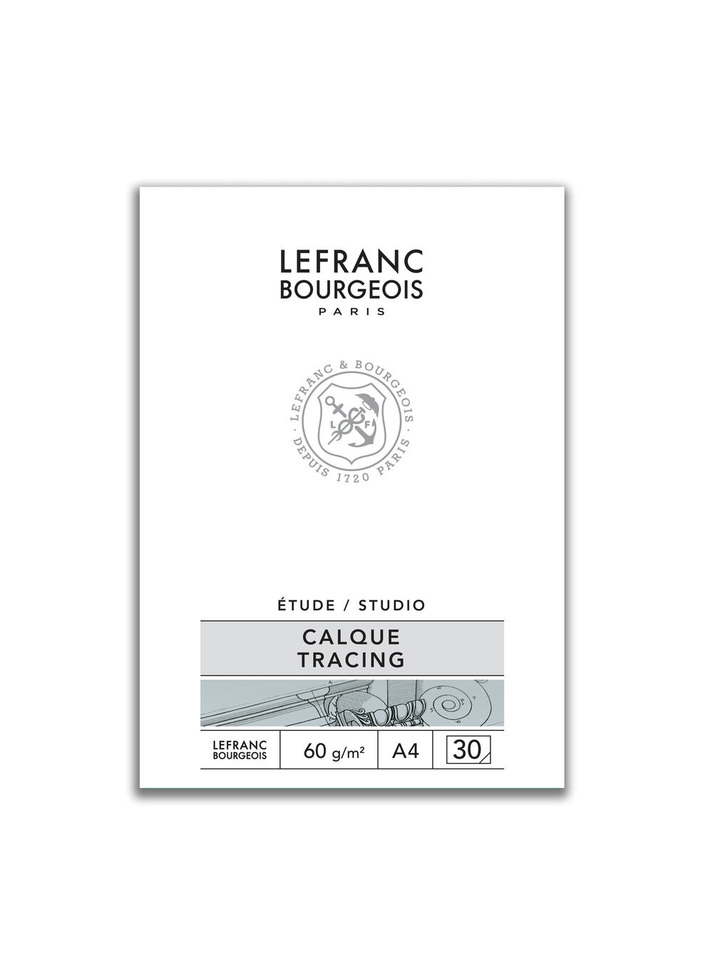 Pauzovací blok A4 Lefranc Bourgeois