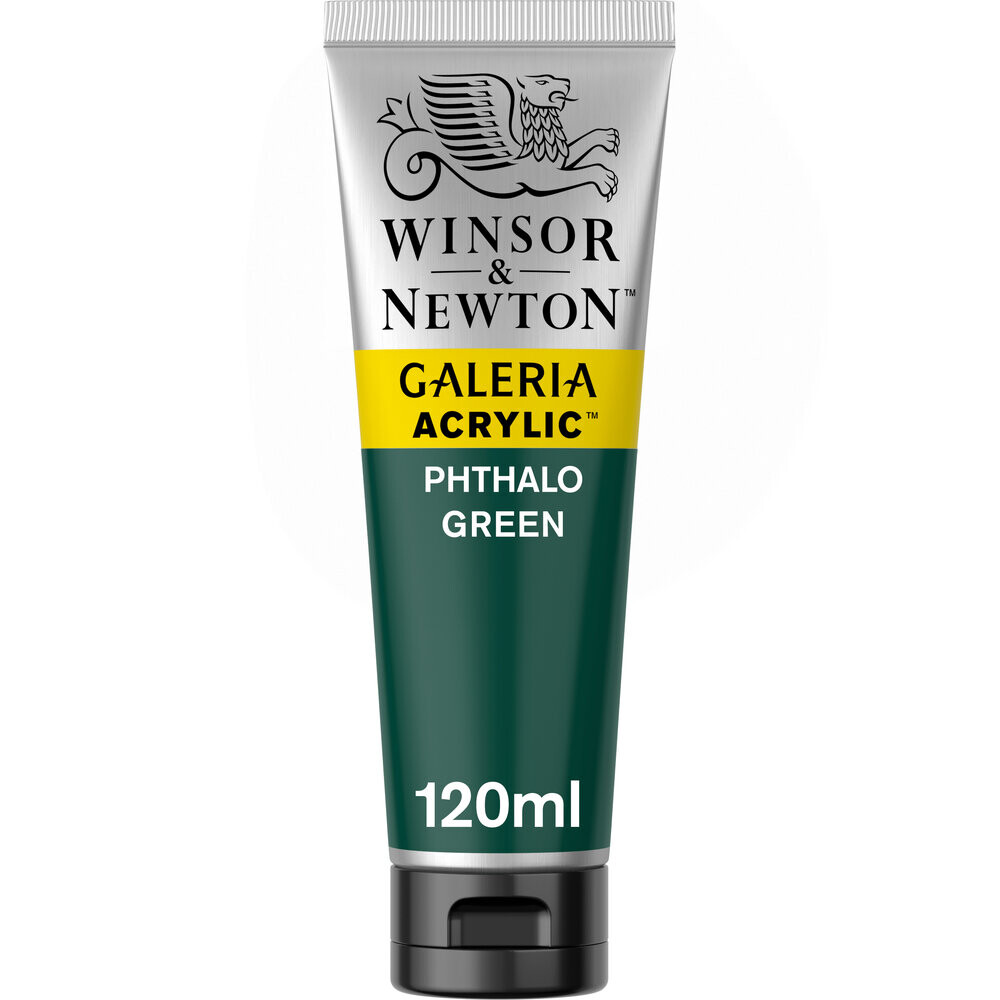 Akrylová farba zelená 120ml Winsor & Newton