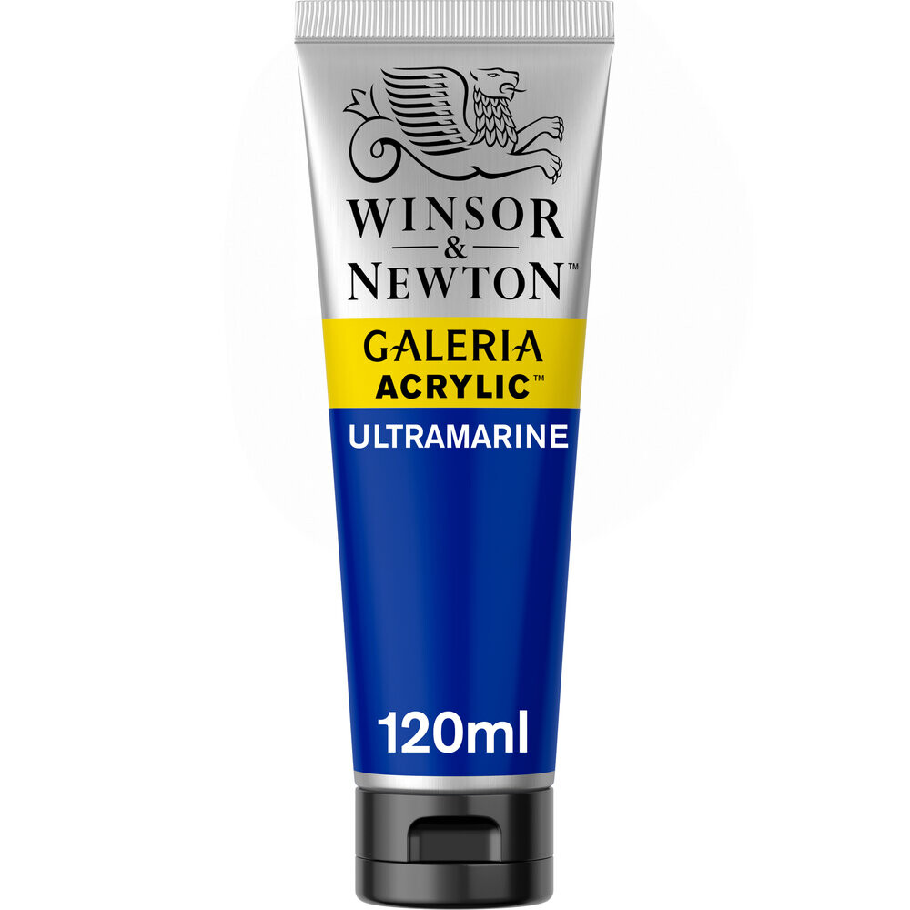 Akrylová farba modrá 120ml Winsor & Newton